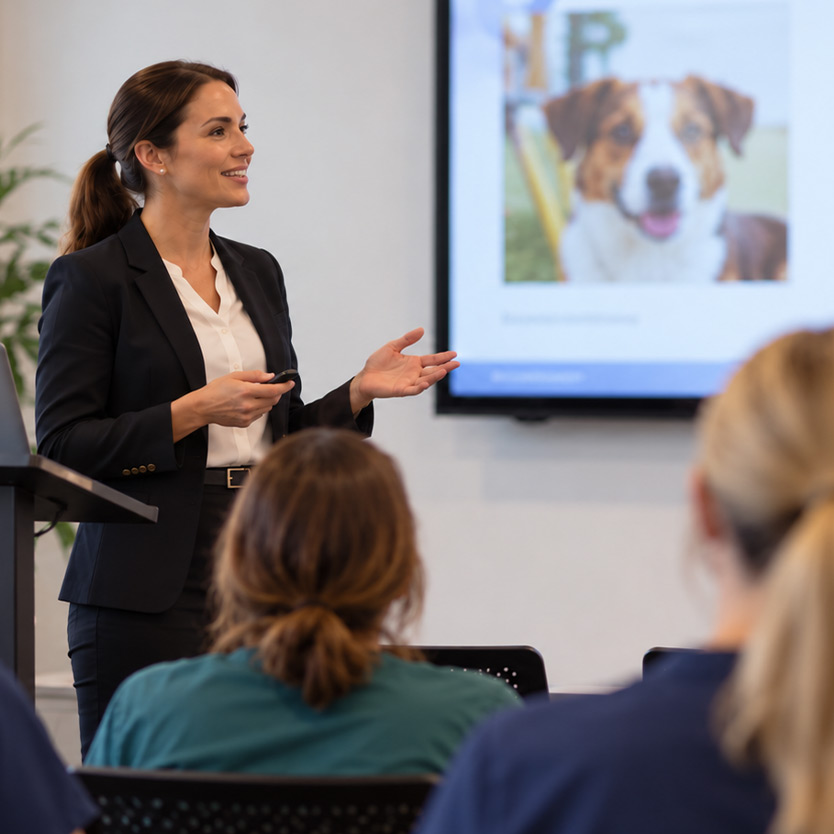 Industry representation presentation to Geelong vets